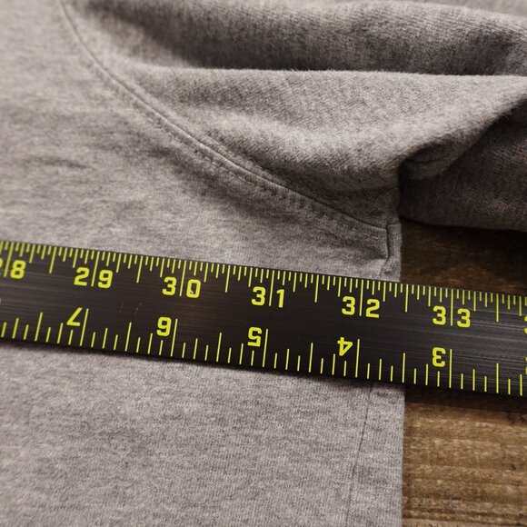 Duluth Trading Relaxed Fit Longtail T shirt men's 4XL gray - Picture 3 of 6